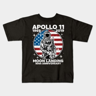NASA Apollo 11 50th Anniversary Moon Landing Kids T-Shirt